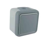 Legrand Interrupteur va-et-vient Plexo LEG69901 complet IP55 Gris