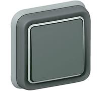 Legrand LEG69984 Interrupteur ou va et vient à encastrer Gris Plexo