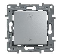 Legrand LEG96672 Commande VMC argent Niloe