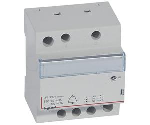 LEGRAND LEGR Transformateur Bell Lexic 413092 43 12/8V 2/3A alt : 04241