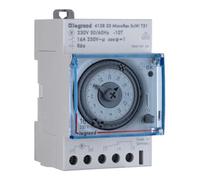 Legrand 412823 Programmateur horaire pour rail analogique 230 V 4000 W