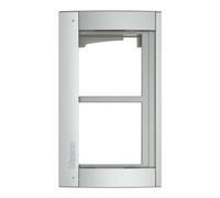 BTicino 350221 Châssis et Cadre Support Sfera New, 2 Modules, Gris