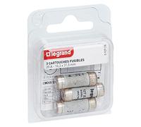 Legrand Cartouches fusibles LEG92926 – 20 A 10,3 x 31,5 – Lot de 3