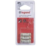 LEGRAND Lot de 3 fusibles avec voyant - 20 A - 10.3x31.5 mm