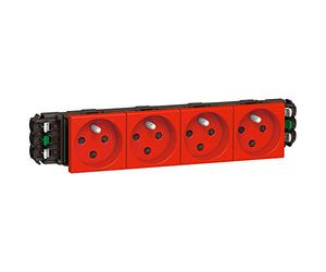 Legrand Mosaic 077324 - mosaic2 - 4 x 2P + T DLP F/B Detr