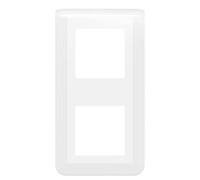 Plaque de finition Blanc MOSAIC 2x2 modules verticale - - 078822L