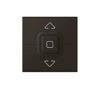 Legrand Interrupteur de volets roulants Mosaic 079126L 2 modules 500W Noir mat