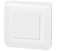 Interrupteur ou va-et-vient Mosaic 10A blanc complet avec plaque LEGRAND
