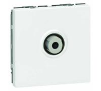Legrand - Prise TV typeF à visser Mosaic 2 modules - blanc