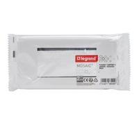 LEGRAND - Mosaic support plaque 4 modules blanc horizontal