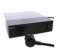 Legrand Multiprise Multifb 049430 4x2P+T TV - 8 prises, parafoudre, cordon 2 m - Noir