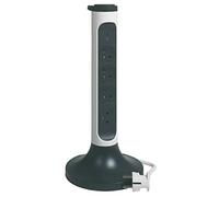 Legrand 049410 power extension 2 m 4 AC outlet(s) Indoor Grey, White