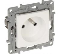 Legrand Niloe prise simple - Blanc