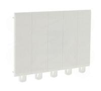legrand obturateur 5 modules blanc pour tableau électrique