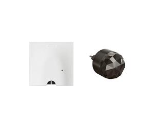 LEGRAND Pack chauffage électrique connecté Céliane With Netatmo, Wi-Fi | Blanc, prise mobile noire, chauffage électrique connecté, Wi-Fi2,4GHz, contrôle smartphone, assistants vocaux