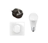 LEGRAND Pack démarrage logement connecté plug/play, Céliane With Netatmo | Blanc, prise mobile connectée, ampoule E27 dimmable, commande sans fils, Wi-Fi 2,4GHz, Zigbee 3.0, contrôle smartphone