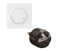 LEGRAND Pack démarrage maison connectée Dooxie With Netatmo, blanc, Wi-Fi | Blanc, variateur sans neutre 5W to 300W, prise Control mobile, pilotage éclairage à distance, commande vocale Alexa Google