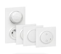LEGRAND - Pack Démarrage Produits Connectés dooxie with Netatmo - 1 Prise Connectée + 1 Interrupteur Connecté + 1 Commande Générale + 1 Commande Éclairage/Prise Sans Fil - Fabriqué En France - Blanc