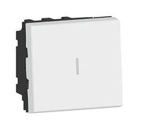 Permutateur 10A 2 modules à composer - Mosaic - Blanc - Legrand