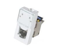 LEGRAND Plastron Mosaic 22,5x45 1 port RJ45 CAT 6A STP