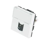 LEGRAND Plastron Mosaic 45x45 1 port RJ45 CAT 6 STP