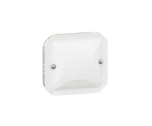 LEGRAND, Plexo 069517L Capteur crépusculaire, circuit d'éclairage « ON » et « OFF » en fonction des conditions d'éclairage, seuil de luminosité : 5-1275 lux, IP 55- IK 08, couleur : gris, 069517L