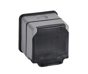 Legrand Plexo 66 Mosaic-Adapter 3 Module IP66 Semi-Transparent - 684638