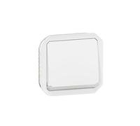 LEGRAND, Plexo New 069613L Interrupteur va-et-vient lumineux en saillie pour pièces humides 1 voie avec voyant de localisation intégré, 10 A, 230 V, I