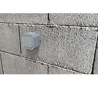Legrand PLEXO New Interrupteur croisé apparent pour locaux humides, IP55 gris, 069716L