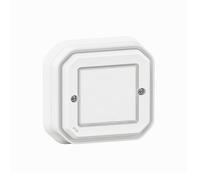 LEGRAND, Plexo New Connected 069884L Interrupteur Smart Home pour pièces humides Montage en saillie Sans pile Application Home + Control IP55 IK07 Résistant à l'eau et aux chocs Blanc