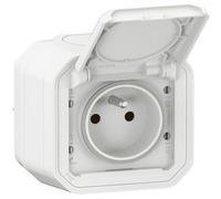 Legrand - Plexo Prise De Courant 2p+t Saillie Complet étanche Blanc Ip55 - 069781l