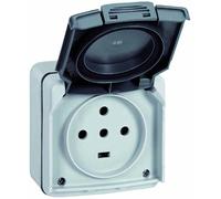 Legrand Plexo Structure 4P+T+N - Gris
