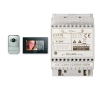 LEGRAND - Portier Visiophone Connecté Easy Kit - Kit Complet Avec Caméra et Écran 7 Pouces 720p - Noir & Alimentation modulaire pour visiophones filaires EXTEL alimentés en 12V