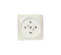 Legrand – Prise de puissance 90138 – 20A 3P+N+T – Plaque 80x80 mm – 4 alvéoles – Blanc