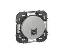 LEGRAND - Prise Ethernet RJ45 Cat. 6 STP Full Media dooxie - Prise Murale Blindée à Câbler - Pour Transmissions Haut Débit Gigabit Ethernet - Conforme Norme NFC 15-100 - Fabriqué En France - Alu