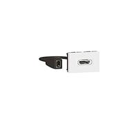 Prise audio vidéo HDMI Type-A version 2.0 - préconnectorisée - Mosaic LEGRAND