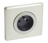 LEGRAND - Prise Murale Céliane with Netatmo - Prise Connectée 16A pour Pose Encastrée ou en Saillie - Fabriqué En France - Titane