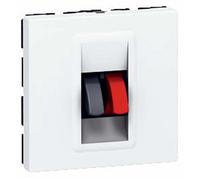 Legrand Prise murale haut-parleur Prog Mosaic 078751 45x45 2 mod blanc