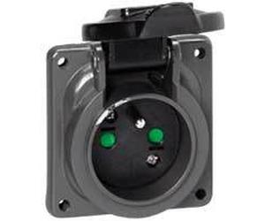 Legrand Prise murale M+L 250V 16A IP44 Metal Inset - 053903