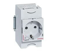 LEGRAND Prise ou prise 2P+T 16A 2,5 modules pour tableau électrique, 004285E