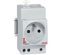 LEGRAND Prise pour tableau électrique - 2 phases + terre - 10 / 16 A
