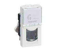 Legrand Prise RJ45 multimédia Mosaic Catégorie 6 F/UTP Blanche 1 unité
