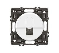 LEGRAND - Prise RJ45 Cat. 6 FTP - Prise Murale Multimédia - Pour Transmissions Haut Débit Gigabit Ethernet - A compléter d'une Plaque - Blanc