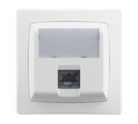 Legrand Prise RJ45 catégorie 6 Les Apparents, Appareillage Saillie, installation facile sans boîte à encastrer, transmission haut débit