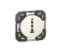 Legrand - Prise téléphone en T dooxie finition blanc - emballage blister