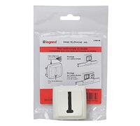 Legrand - Prise téléphone pour moulure Appareillage Saillie - 8 contacts en T - Blanc