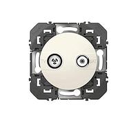 Legrand - Prise TV-SAT étoile blindée dooxie finition blanc - emballage blister