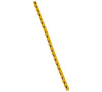 Legrand repère Duplix pour câbles lettre V - Jaune/Noir