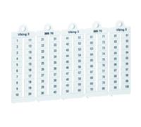 Legrand repères pour blocs de jonction Viking 3 - lot de 100