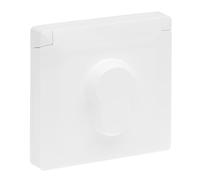 LEGRAND, SEANO 1 compartiment couvercle de pièces humides IP44 pour interrupteur vec serrure DIN couvercle de protection pour pièces humides, couvercle de protection contre les projections